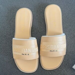 Dior Tan Sandals